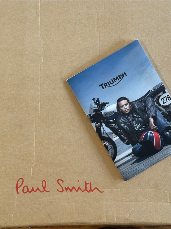 Paul Smith Dark Brown Suede Triumph Motorcycle Boots size 9 - Vintage main image 11